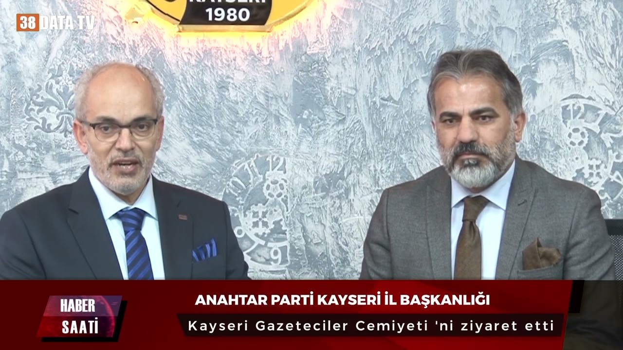 ANAHTAR PARTİ KAYSERİ İL BAŞKANLIĞI KGC 'Yİ ZİYARET ETTİ.