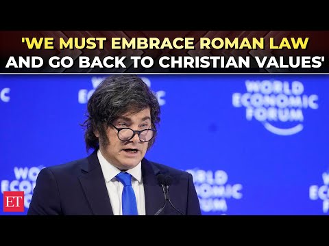 'Woke global left is starting to crumble': Javier Milei hails US as ‘beacon of light’ at WEF 2026