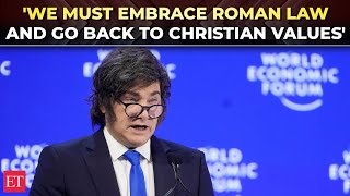 'Woke global left is starting to crumble': Javier Milei hails US as ‘beacon of light’ at WEF 2026