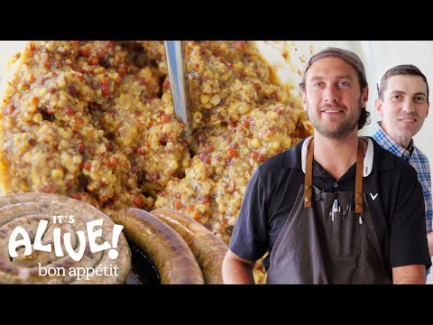 Brad Makes Mustard | It's Alive | Bon Appétit
