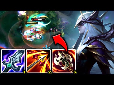 ASHE TOP BUT EVERY ATTACK HITS 3 TIMES (MASSIVE AOE DAMAGE) - S13 Ashe TOP Gameplay Guide