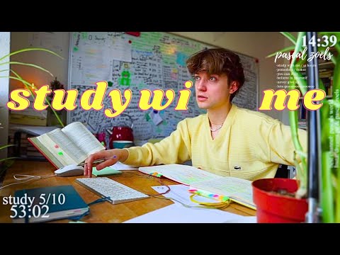 LIVE | 12-HOUR study with me ???????? rain sounds & pomodoro timer 60 & 10