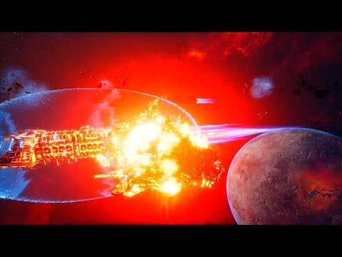 Imperial Navy vs Orks! - 1v1 Multiplayer Gameplay, Battlefleet Gothic Armada 2