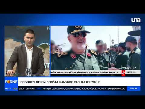 PODNE I Analitičar Radulović o nadmoći Izraela i SAD: "Iran nema baražnu vatru i salvu raketa" I UNA