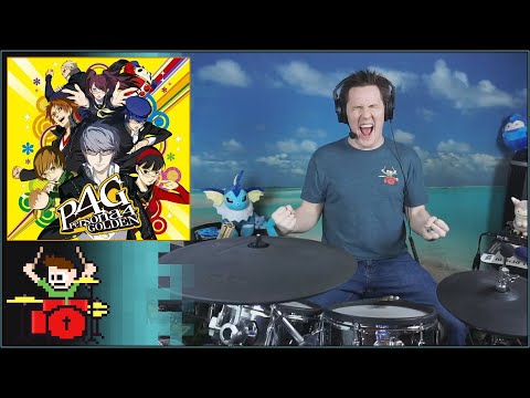 Time To Make History From Persona 4 On Drums!