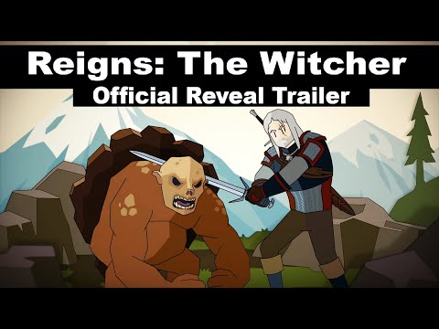 Reigns: The Witcher - Official Reveal Trailer - YouTube