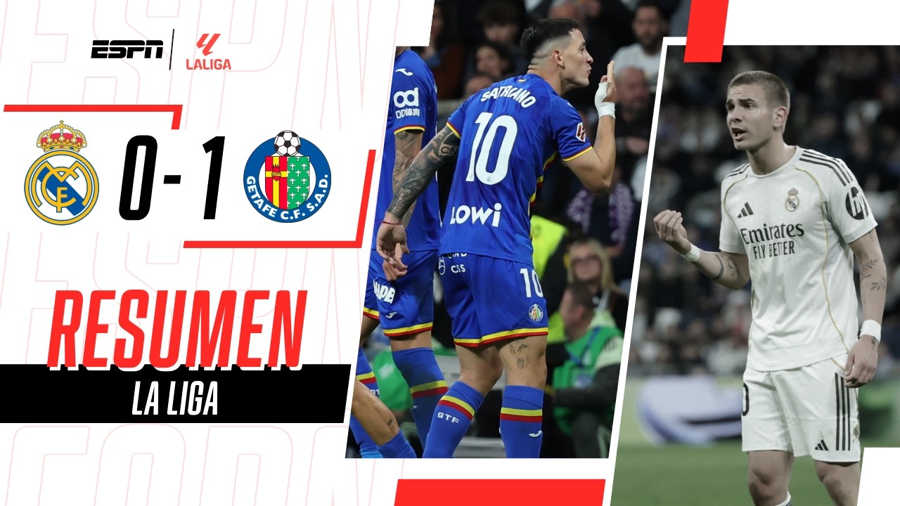 GOLAZO URUGUAYO, ROJA A MASTAN, SILBIDOS A VINI Y BATACAZO EN MADRID | Real M. 0-1 Getafe | RESUMEN