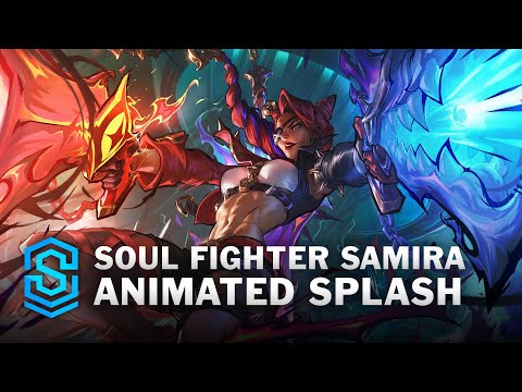 Soul Fighter Samira Animated Splash