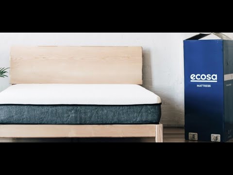 ECOSA Mattress/Pillow unboxing and set up - video taken 17 days ago