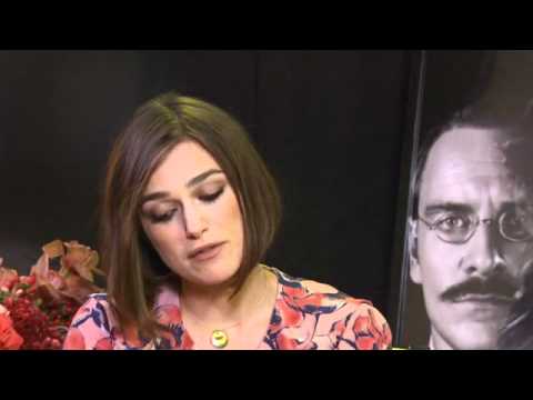 Keira Knightley - A Dangerous Method Interview at TIFF 2011
