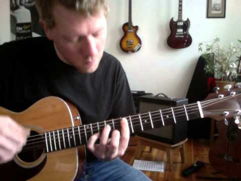 Think by Curtis Mayfield on Guitar