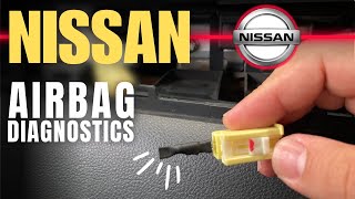 Nissan Airbag Diagnostics #airbag #nissan #howto #diagnostics