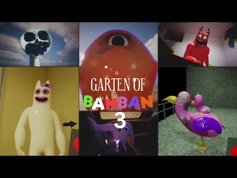 Garten Of Banban 3 - Full Game Walkthrough (4K60)
