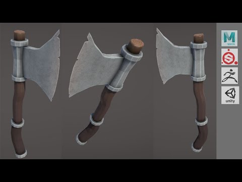 Maya 2020, ZBrush 2019, Substance Painter - Axe