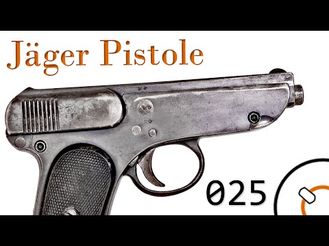 Geschichte des Ersten Weltkriegs, Fibel 025: Dokumentarfilm über die deutsche Jägerpistole