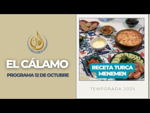 SHEIKH SALIM THE MOST PERFECT FAITH, MENEMEN RECIPE WITH NATACHA, ALGERIA | CALAMO 12.10.2025