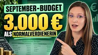 Verplane mein Gehalt mit mir I September 2026 I Sparen mit der #Umschl