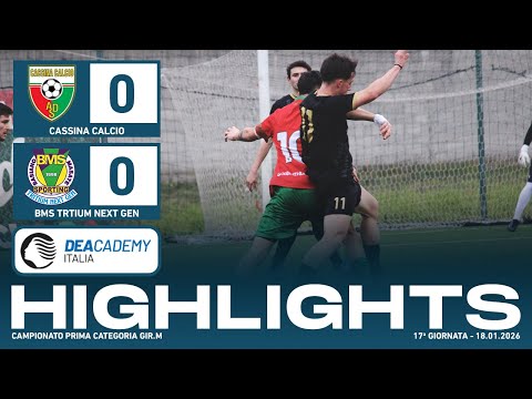 Cassina Calcio - BMS Tritium Next Gen 0-0 | Gol & Highlights | Prima Categoria 2025/26