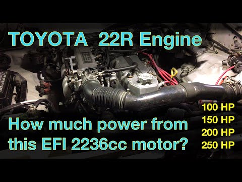 Toyota 22RE motor & what sort of HP is realistic - performance mods - what the stock ECU can handle?