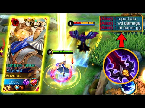 Alucard Demon Hunter Sword Easily Burst Enemies?!| Enemy Auto Surrender?!| MLBB