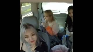 車が揺れてお口の周りが濡れちゃったウィンター赤ちゃんが尊い?❤️#aespa #winter #fyp #sm