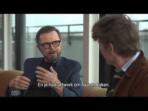 Björn Ulvaeus chats with Bent Van Looy