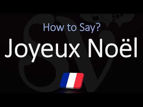 How to Pronounce Joyeux Noël? | Say 'Merry Christmas' in French!