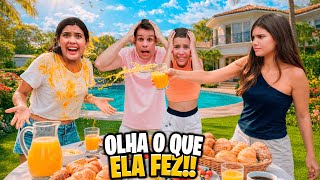 ERA PRA SER O CAFÉ DA MANHÃ PERFEITO MAS NÃO FOI O QUE ACONTECEU 