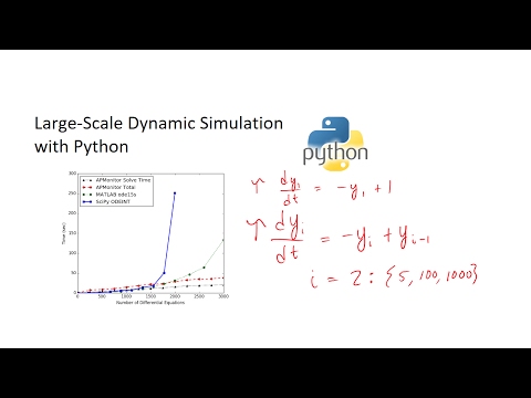 Dynamic Simulation Scale Up With Python Odeint