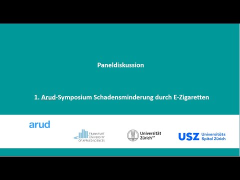 Schadensminderung durch E-Zigaretten – Teil 7 – Paneldiskussion