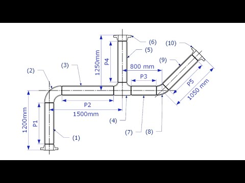FIT UP AND INSPECTION OF ELBOWS OF ANY DEGREE WITH TWO RIGHT ANGLES