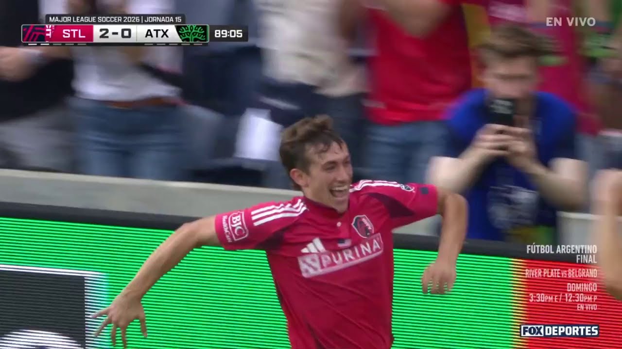 💥⚽ GOL DE Daniel Edelman | St.Louis City 3-0 Austin FC | MLS 2026 | Jornada 15