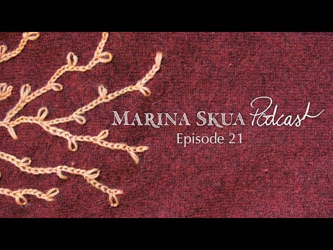 Marina Skua Podcast Ep 21 – New hats, embroidered mending, and Virtual Wonderwool