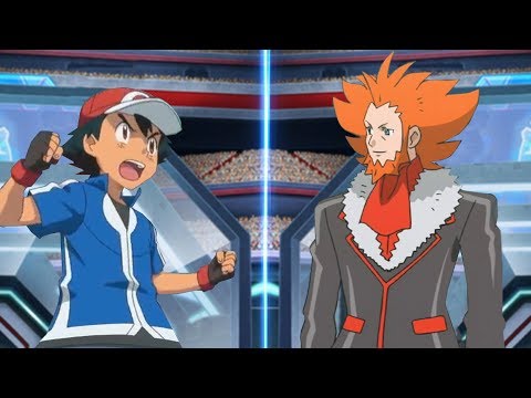 Pokémon Battle USUM: Kalos Ash Vs Lysandre (Pokemon Team Flare)