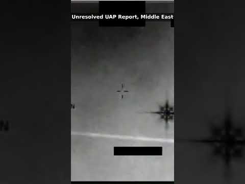 UAP Sighting Over Middle East — RAW Pentagon Footage #shorts