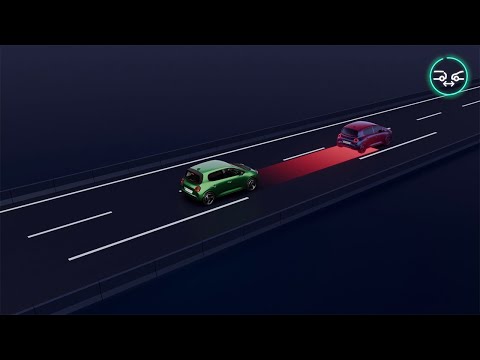 Renault Twingo E-Tech electric - video uputstvo - upozorenje na udaljenost