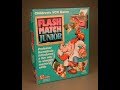 Flash Match Junior 1986 VHS Board Card Game Explanation And Review