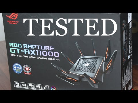 Asus AX11000 Gaming Router - Tested - Unboxed -