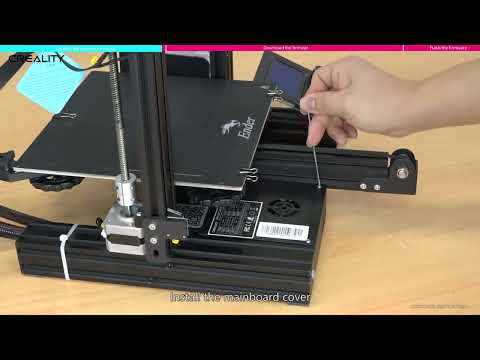 Serviece tutorial Ender-3 32-bit mainboard firmware update