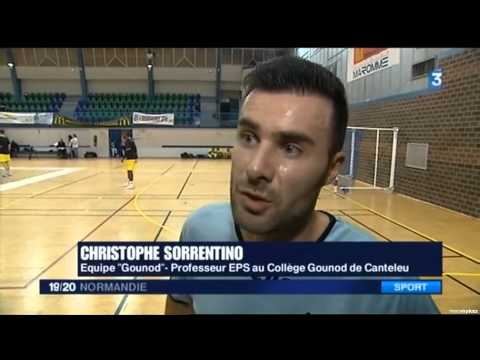 FRANCE 3 NORMANDIE 19/20  " Tournoi futsal "j'ai envie de vous dire"