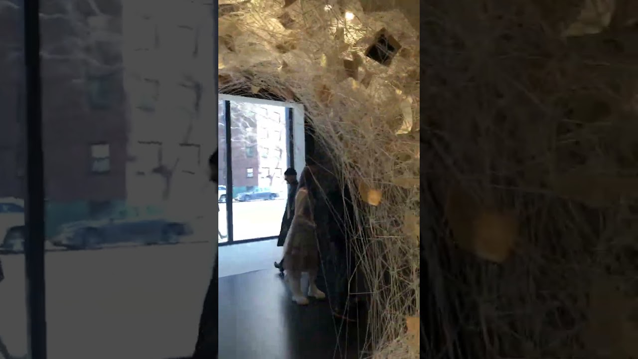 Chiharu Shiota: Signs of Life, at Templon - NYC