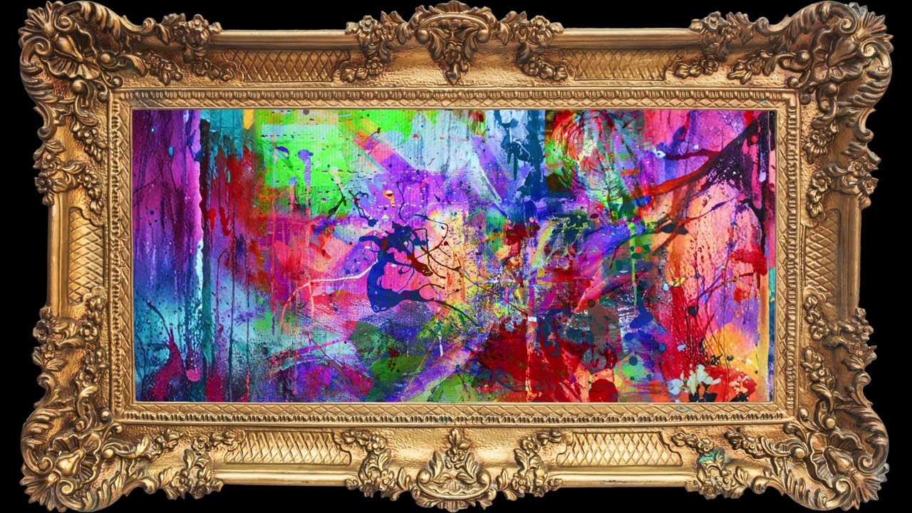 Colorful Abstract Painting | Stunning Wallpaper 4K Resolution