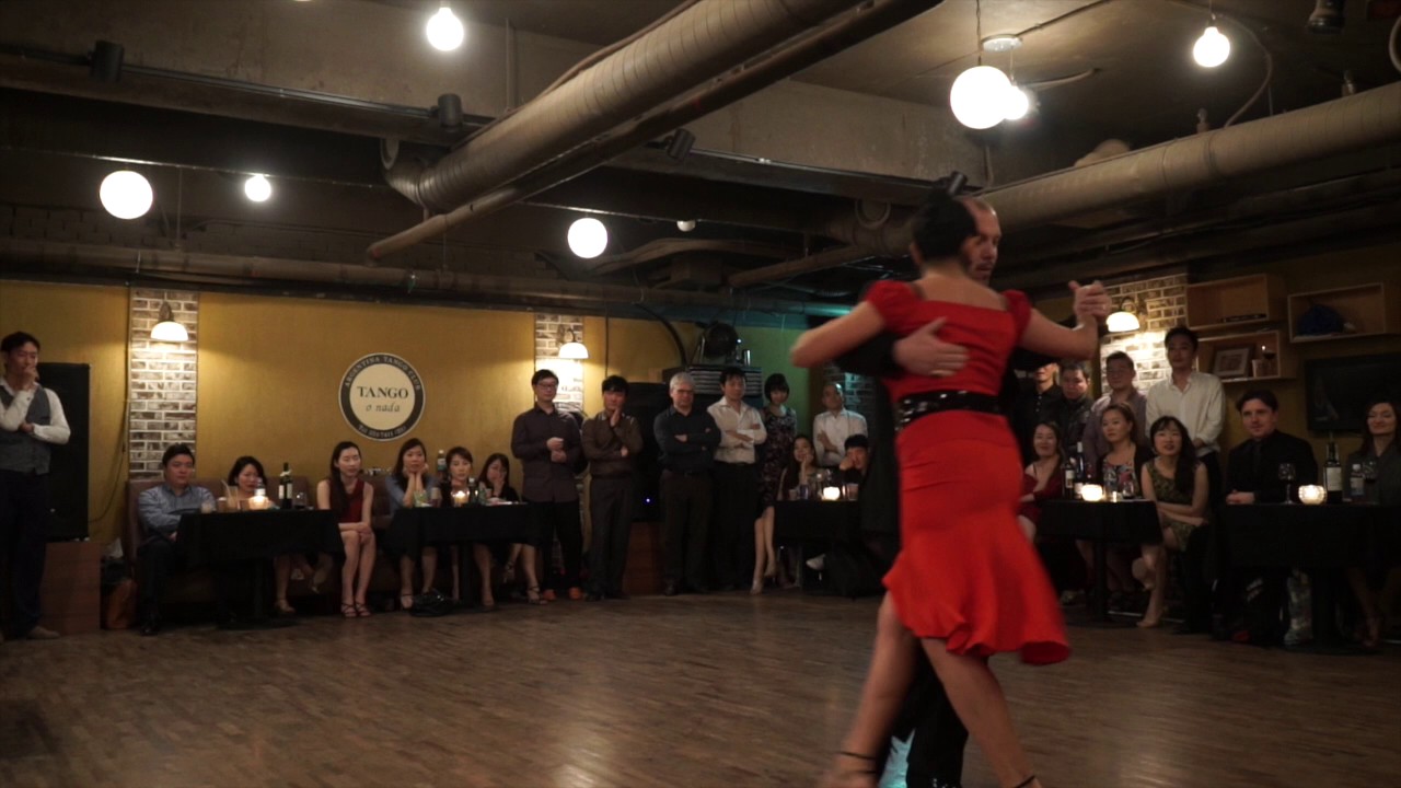 Sebastian Missé y Andrea Reyero @Tango O Nada, 17th Feb. 2017, Friday Burning Milonga