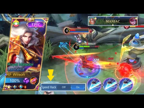 LANCELOT SECRET FOR FAST HAND COMBO! 😳 | LANCELOT UNLIMITED DASHES!! | AUTO MANIAC GAMEPLAY!