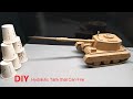 How To Make A Hydraulic Tank That Can Fire With Cardboard DIY Cardboard Tank Crafts