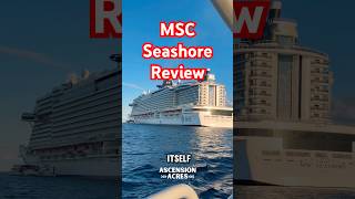 MSC Seashore Cruise Review #msc #mscseashore #msccruise #cruise #cruiseline #cruiseship #cruisetips