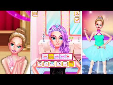 Pretty Ballerina New Fashion Girl Star ❤Free Games Video