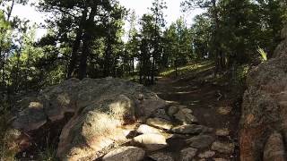 preview picture of video 'Lair O' Bear 9-13-14, (Full Trail) Mountain Biking Colorado'