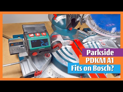 Can be used Parkside PDKM A1 Caliber Measuring Tool on Bosch GCM 18V-305 GDC Mittre Saw? #parkside