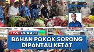 Harga Pangan di Sorong Terpantau Stabil, Pemprov Sidak Pastikan Tak Ada Lonjakan Jelang Lebaran
